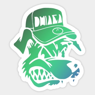 Dhiaga Dog Trippy Sticker